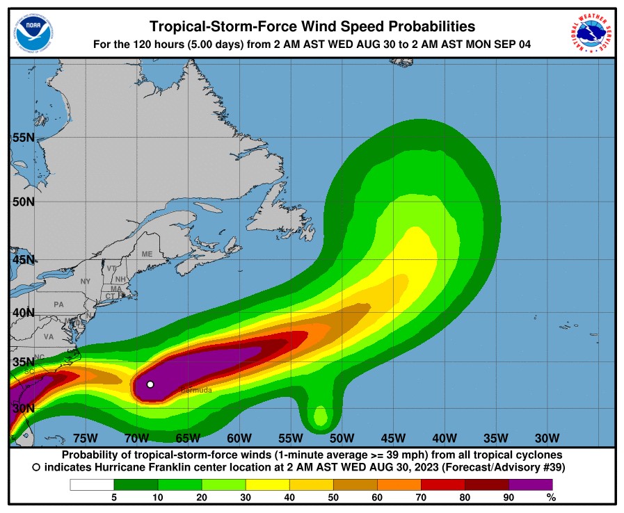 HURRICANE FRANKLIN 1