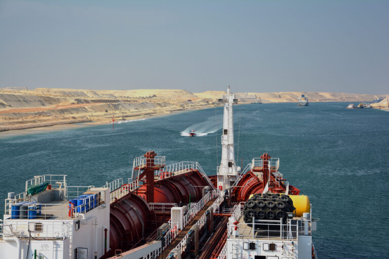 wet bulk cargo being transported along river